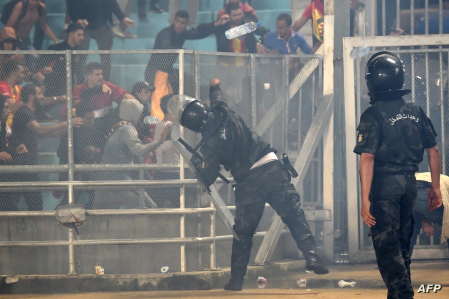 ظاهرة العنف في الملاعب ظهرت منذ بداية القرن الـ 20 ومنذ نشأة كرة القدم في تونس
