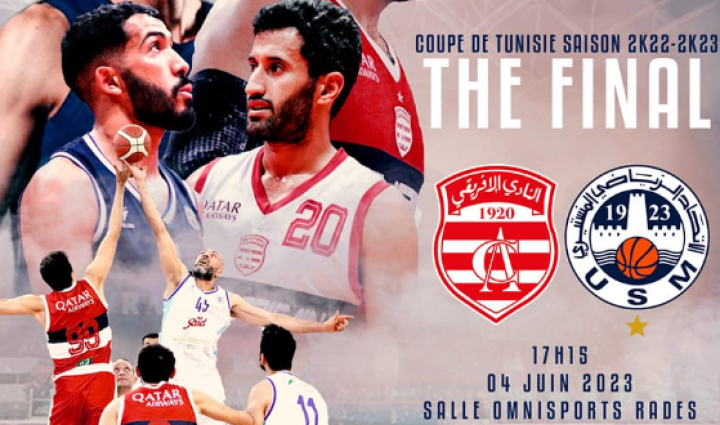 نهائي كأس تونس لكرة السلة: السماح بدخول 1500 مشجع لكل فريق